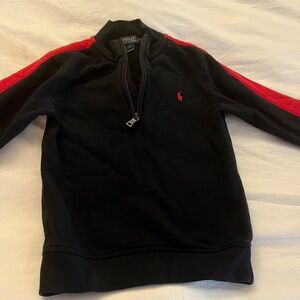 Ralph Lauren Polo Fleece Quarter Zip Pull Over Size 6
